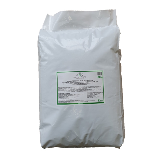 POLSORB G-100 - sorbent sypki mineralny, worek 20kg (granulacja 0,5-1,0mm)