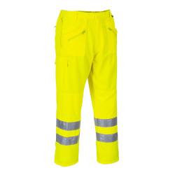 Spodnie bojówki ostrzegawcze